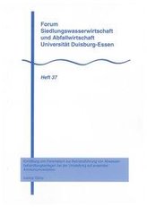 Ermittlung von Parametern zur Betriebsführung von Abwasserbehandlungsanlagen bei der Umstellung auf anaerobe Ammoniumoxidation