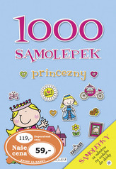 1000 samolepek princezny