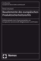 Bauelemente des europäischen Produktsicherheitsrechts