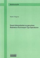Quasi-Interpolanten zu genuinen Baskakov-Durrmeyer-Typ Operatoren