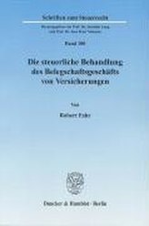Die steuerliche Behandlung des Belegschaftsgeschäfts von Versicherungen.