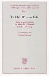 Gelebte Wissenschaft