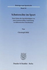 Schutzrechte im Sport