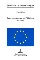 Regierungsprogramm und Richtlinien der Politik