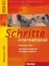 Schritte international 4. Glossary XXL Deutsch-Englisch German-English