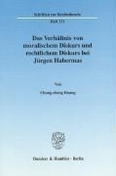 Das Verhältnis von moralischem Diskurs und rechtlichem Diskurs bei Jürgen Habermas