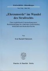 Ehrenmorde im Wandel des Strafrechts