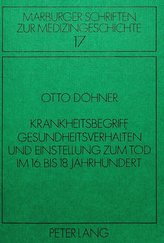 Krankheitsbegriff, Gesundheitsverhalten und Einstellung zum Tod im 16. bis 18. Jahrhundert