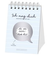 Rubbel-Tischkalender Ich mag dich (nicht jahresgebunden)