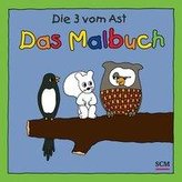 Die Drei vom Ast - Das Malbuch