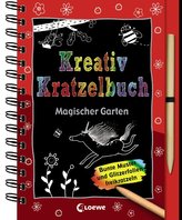 Kreativ-Kratzelbuch: Magischer Garten