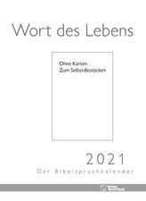 Wort des Lebens 2021 - Der Bibelspruchkalender