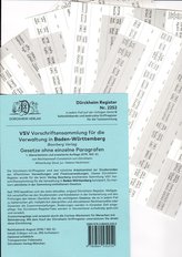 DürckheimRegister® VSV BADEN-WÜRTTEMBERG (2019), BOORBERG Verlag