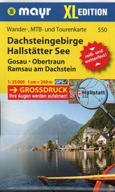 Dachsteingebirge, Hallstätter See XL 1:25 000
