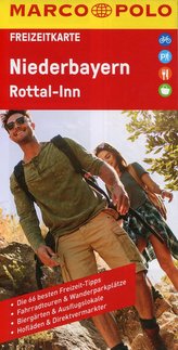 MARCO POLO Freizeitkarte Niederbayern, Rottal-Inn 1:120 000