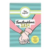 XXL Familienplaner 2021. Wandkalender mit 5 Spalten für bis zu 5 Personen in DIN A3. Familienkalender Poster 2021 zum Aufhängen.