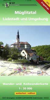 Müglitztal. Liebstadt und Umgebung 1:20 000