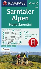 Sarntaler Alpen, Monti Sarentini 1:25 000