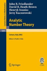 Analytic Number Theory
