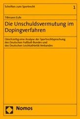 Die Unschuldsvermutung im Dopingverfahren
