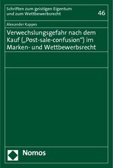 Verwechslungsgefahr nach dem Kauf (Post-sale-confusion) im Marken- und Wettbewerbsrecht