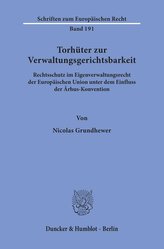 Torhüter zur Verwaltungsgerichtsbarkeit.