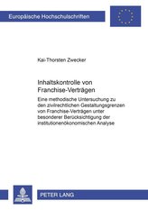 Inhaltskontrolle von Franchise-Verträgen