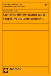 Kapitalmarktinformationen aus der Perspektive des Lauterkeitsrechts