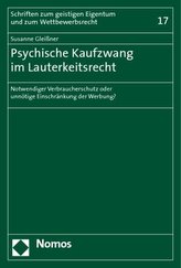 Psychischer Kaufzwang im Lauterkeitsrecht
