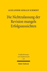 Die Nichtzulassung der Revision mangels Erfolgsaussichten