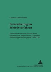 Prozessbetrug im Schiedsverfahren