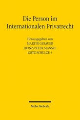Die Person im Internationalen Privatrecht