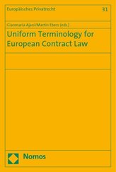 Uniform Terminology for European Contract Law