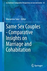 Same Sex Couples - Comparative Insights on Marriage and Cohabitation