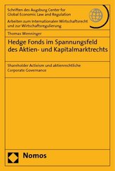 Hedge Fonds im Spannungsfeld des Aktien- und Kapitalmarktrechts