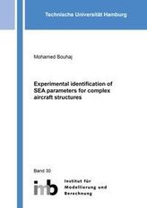 Experimental identification of SEA parameters for complex aircraft structures