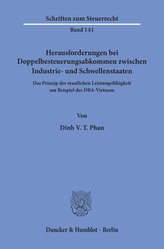 Herausforderungen bei Doppelbesteuerungsabkommen zwischen Industrie- und Schwellenstaaten.