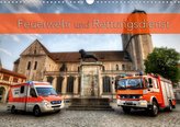 Feuerwehr und Rettungsdienst (Wandkalender 2021 DIN A3 quer)