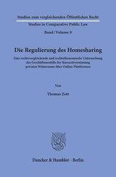 Die Regulierung des Homesharing