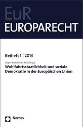 Wohlfahrtsstaatlichkeit und soziale Demokratie in der Europäischen Union