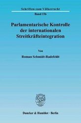 Parlamentarische Kontrolle der internationalen Streitkräfteintegration