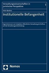 Institutionelle Befangenheit