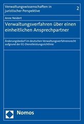 Verwaltungsverfahren über einen einheitlichen Ansprechpartner