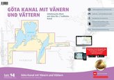 Sportbootkarten Satz 14: Götakanal mit Vänern und Vättern (Ausgabe 2020)