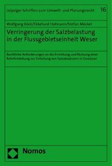 Verringerung der Salzbelastung in der Flussgebietseinheit Weser