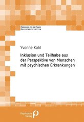 Inklusion und Teilhabe aus der Perspektive von Menschen mit psychischen Erkrankungen