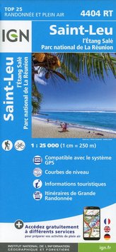 Saint-Lieu. La Reunion 1 : 25 000