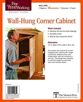  WALL-HUNG CORNER CABINET