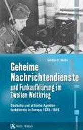 Geheime Nachrichtendienste und Funkaufklärung im Zweiten Weltkrieg