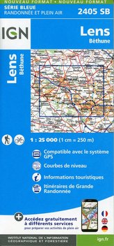 Lens.Béthune 1:25 000